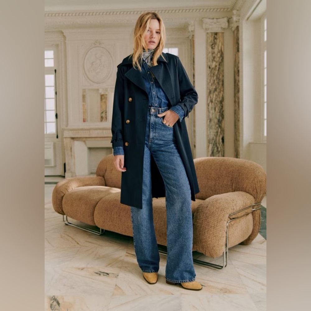 NWOT Sezane Trench Coat